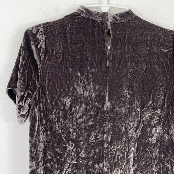 Madewell Velvet Silk Blend Choker Top - Picture 9 of 12